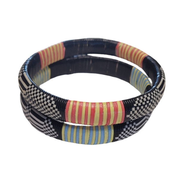 Large African Bangle Bracelets - Picture 2 of 8